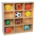 Wood Designs WD50912 12 Cubby Deep Storage