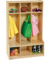 Wood Designs WD51003 3 Section Seat Locker