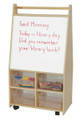 Wood Designs WD95411 Magnetic Art Center with 4 Clear Trays
