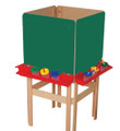 Wood Designs WD19175 Four Sided Easel with Chalkboard