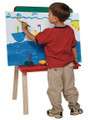 Wood Designs WD17500 Tot Size Double Chalkboard Easel