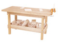Wood Designs WD13401 Workbench with 4 Clear Trays