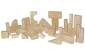 Wood Designs WD60100 Hardwood Toy Blocks Toddler Set