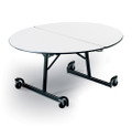 KI Uniframe UFOV66 60 x 66 Oval Mobile Table