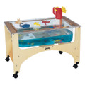 Jonti-Craft 2872JC Birch See Thru Sensory Table 20 inch Toddler Height