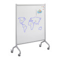 Safco 2017WBS Full Panel Whiteboard Collaboration Screen 42W x 66H
