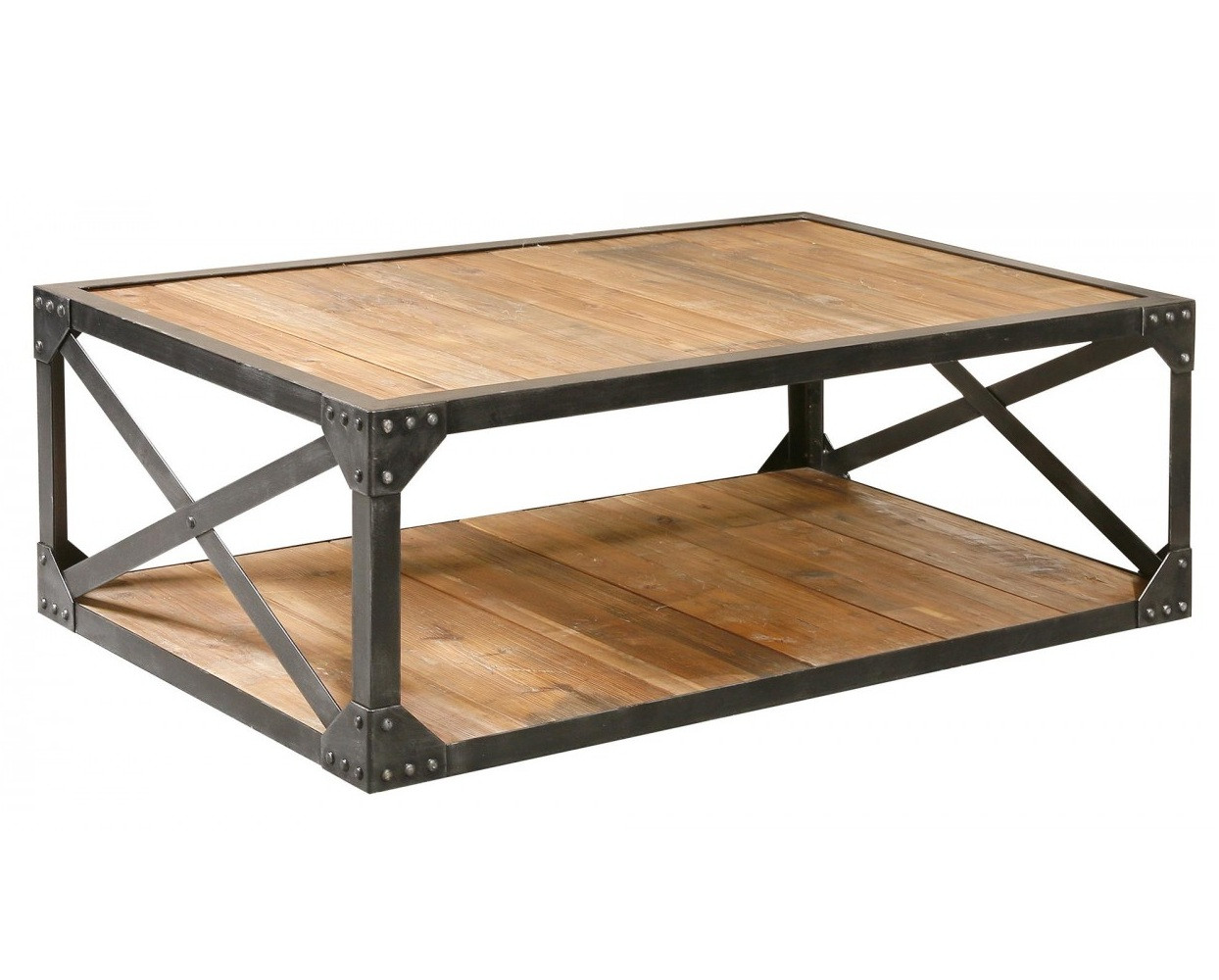  Table  Industrial Coffee Table  Reclaimed WoodBleeker Coffee Table