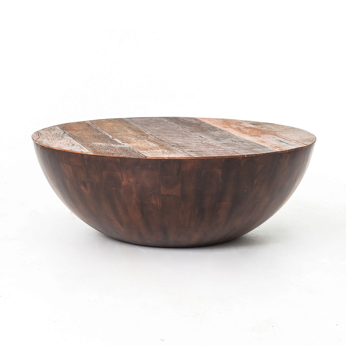Ryan Reclaimed Wood Round Coffee Table 48 Zin Home Rustic Reclaimed Wood Bina Ryan Round Coffee Table 48