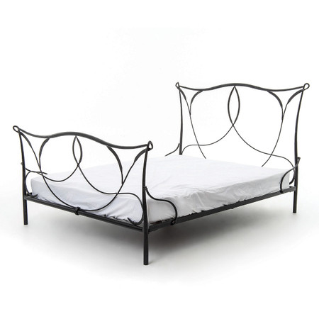 sienna industrial iron queen platform bed zin home sienna industrial iron queen platform bed zin home