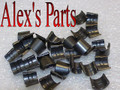 LOCKS, KEEPERS, HARDENED 3/8" X 7 DEGREE BBC, FE FORD, SB-BB CHRY