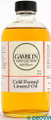 Gamblin Cold Pressed Linseed Oil 237ml