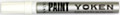 Yoken Paint Marker White