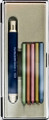 Koh-i-noor Mephisto Clutch Pencil Blue 5.6 with Metallic Leads Set