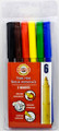 Koh-i-noor Fibre Pens Set of 6 colors