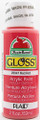 Apple Barrel ® Gloss™ Acrylic - Red Hot, 2 oz.
