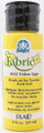 FolkArt ® Fabric™ Paint - Brush On - Yellow Light 2oz