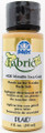 FolkArt ® Fabric™ Paint - Brush On - Metallic Inca Gold 2oz