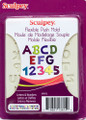 Sculpey® Push Mold-Letters & Numbers