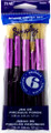 Plaid ® Brush Sets - Round, 6pcs.