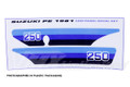 Side Decal Sheet 81 PE250