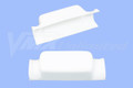 Number Plate Bracket Universal White