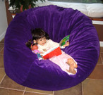 Purple 52" Velvet with 3' Model
