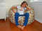 37" Cocoa with 8 year old model