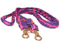 Braided Rein (Pink and Purple)