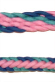 Braided Rein (Pink, Blue, Turquoise)