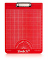 Sketch-it Clipboard Red