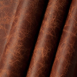 Antique Whiskey American Buffalo leather (Bison leather) sides