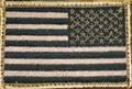 Blackhawk: Patch, Americam Flag Tan/Black - Reversed (90DTFV-R)
