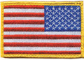 Blackhawk: Patch, American flag Red, White, Blue w/hook & loop (90RWBV)