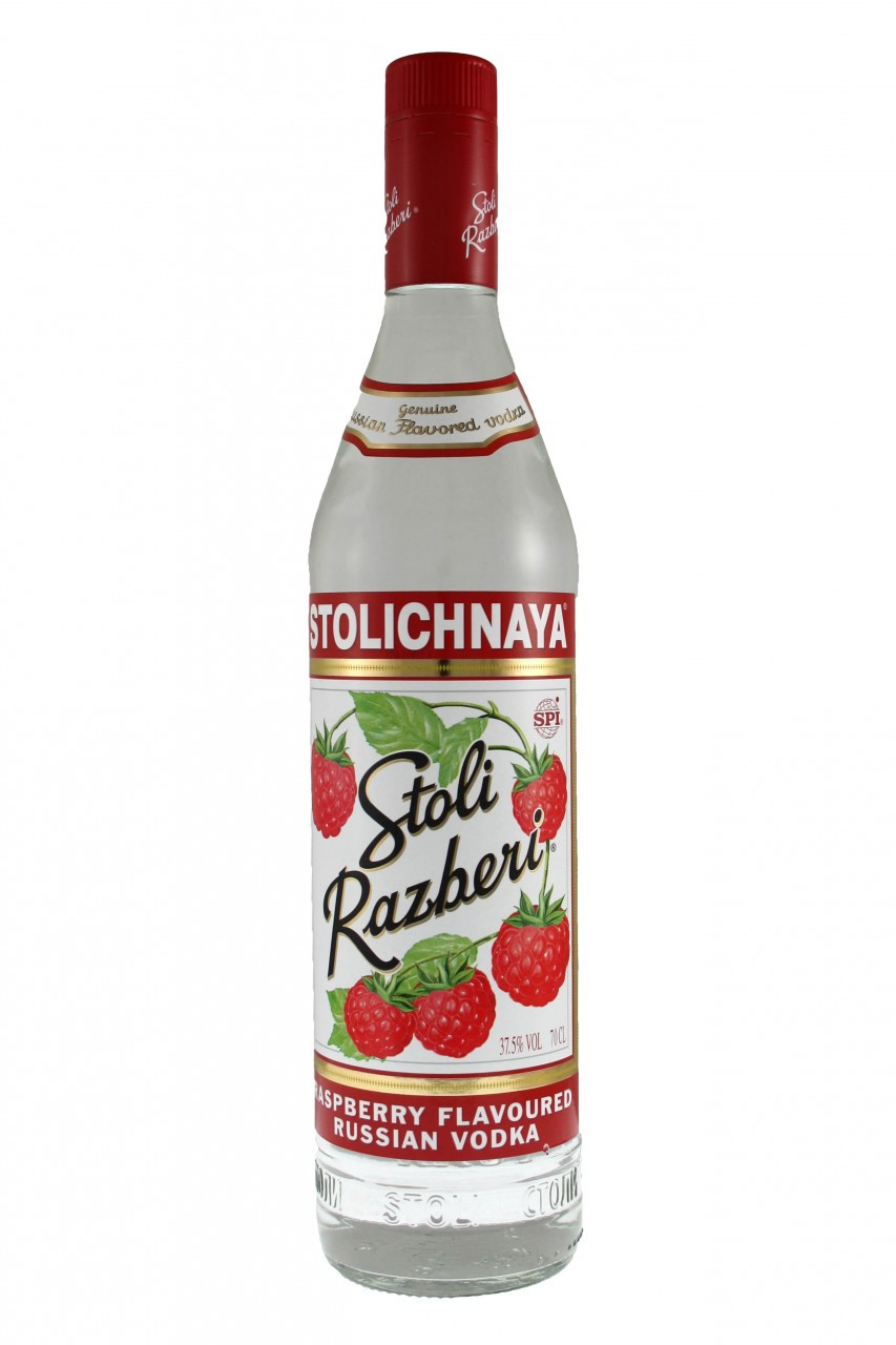 Stolichnaya Razberi (Raspberry) Russian Vodka Stolichnaya from Fraziers