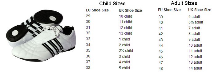 Teva Kids Size Chart