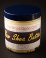 Raw Shea 8 oz- Your Raw  Shea Butter  will be shipped in this container or a wide-mouth jar with a green and  white  label.
Same size/amount of Shea Butter. Different style jar