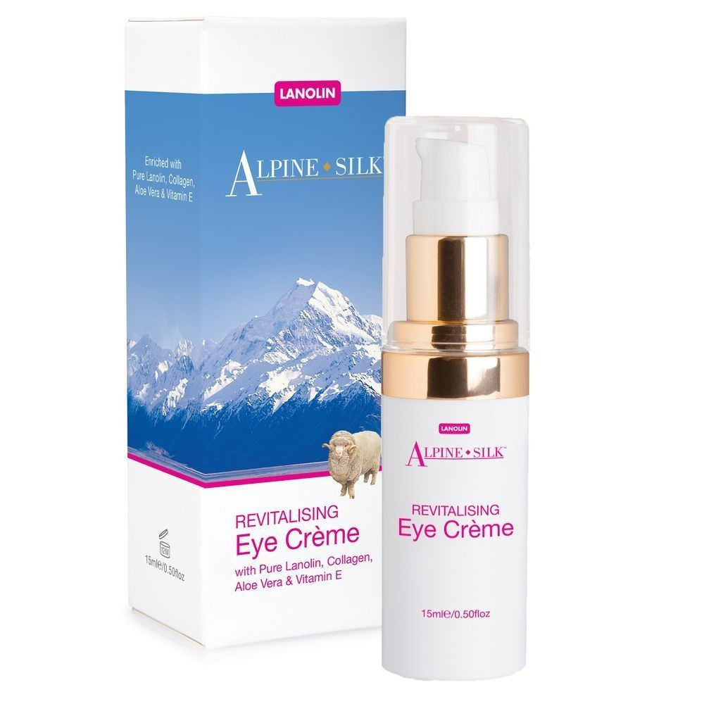 Pure lanolin, collagen, aloe vera, vitamin e alpine silk ... Wonen rood creme