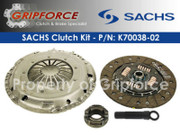 Genuine Sachs OEM Clutch Kit VW Corrado Golf Jetta Passat 2.8L SOHC VR6 12-Valve