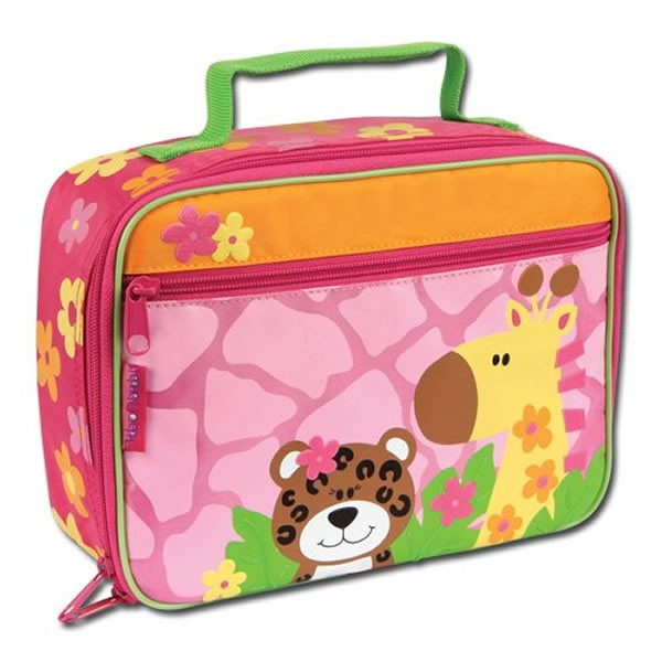 Stephen Joseph Pink Zoo Lunch Box - Childrens Lunch Boxes