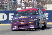 99350 - John Briggs, Ford Falcon AU - Adelaide 500 1999 - Photographer Marshall Cass