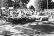 57504 - T. Sulman Aston Martin  8  / D. Whiteford Maserati  6  / B. Pitt Jaguar D Type  1  - Albert Park 1957