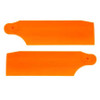 KBDD 450 PRO Tail Blades 61mm 4019 - Neon Orange