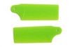 KBDD Extreme Edition 130X Tail Blades (NEON LIME) 5252 - Blade 130 X