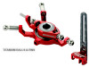 MICROHELI Titanium Swashplate w/ Anti-Rotation Guide combo (RED) - BLADE 130X