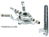 MICROHELI Titanium Swashplate w/ Anti-Rotation Guide combo (SILVER) - BLADE 130X