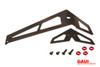 GAUI NX4 Carbon Fiber Tail Fin Set (w/ Hardware) - 313501