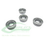 ABEC-5 Flanged bearing Ø2,5 x Ø6 x 2,6 (4pcs) [HC400-S] - Goblin 500/630/700/770