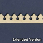 Victorian Dollhouse Trim J - Extended
