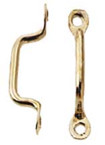 Brass Window Pull 6pc/pkg
