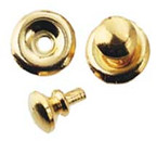 Brass Trad RoundKnb/Bk Pl 6set/pk